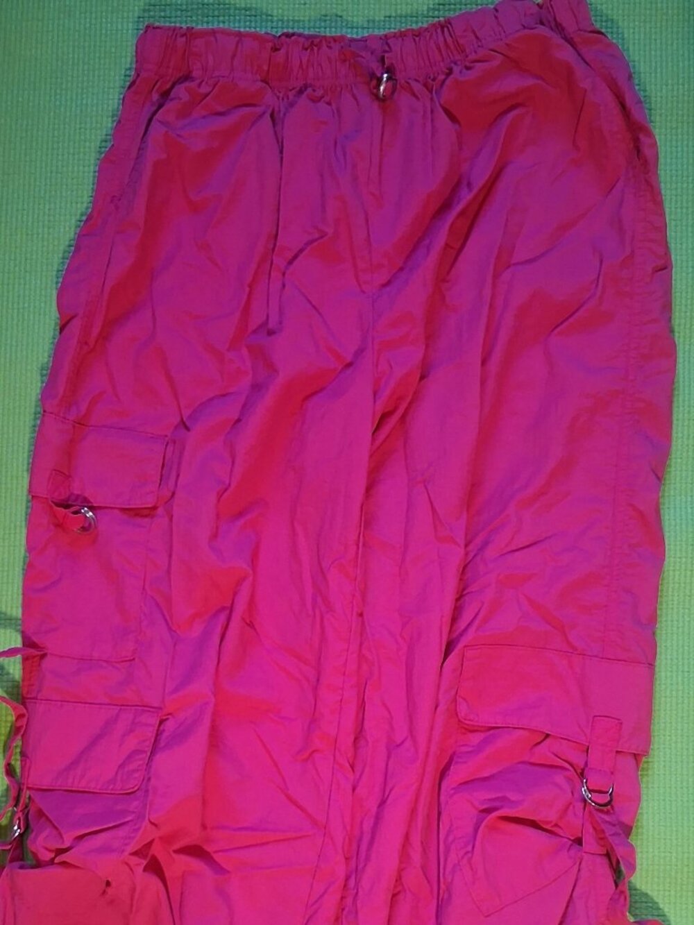 Love Tree Pink Parachute Buckle Pants